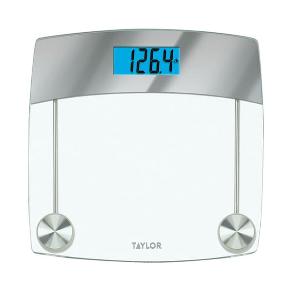 Taylor Taylor 440 lb Digital Bathroom Scale Clear 75244192 - main